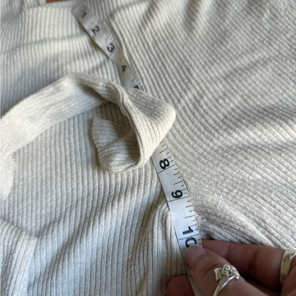 Almost Famous Beige Ribbed Sweater - Picture 5 of 12